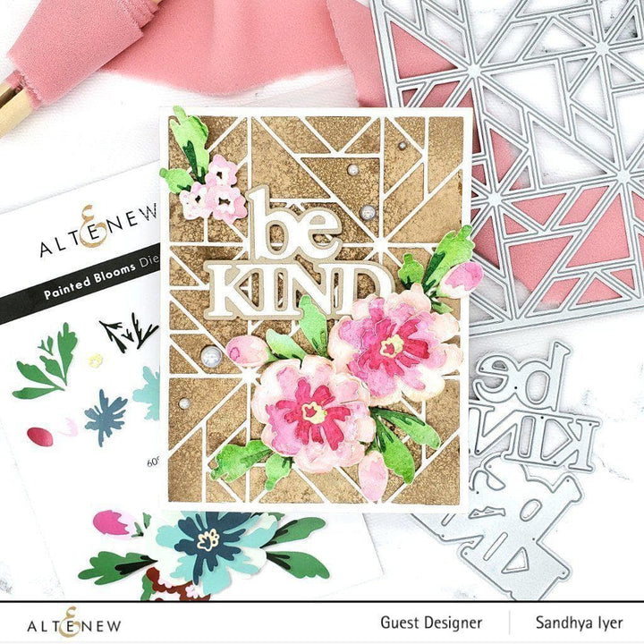 Stamp & Die & Stencil Bundle Always Be Kind