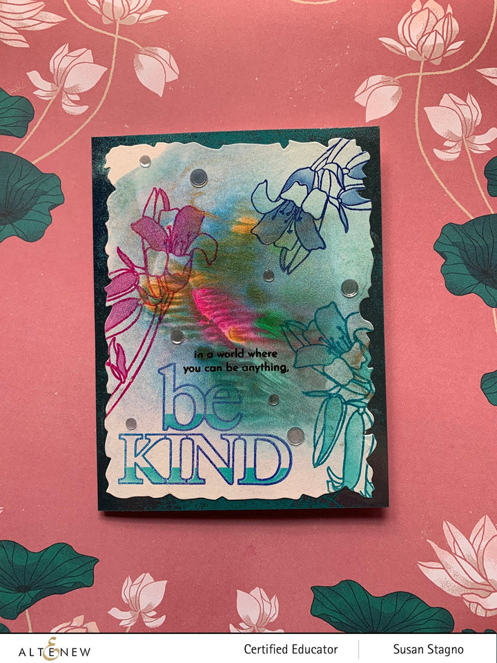 Stamp & Die & Stencil Bundle Always Be Kind