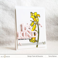 Stamp & Die & Stencil Bundle Always Be Kind