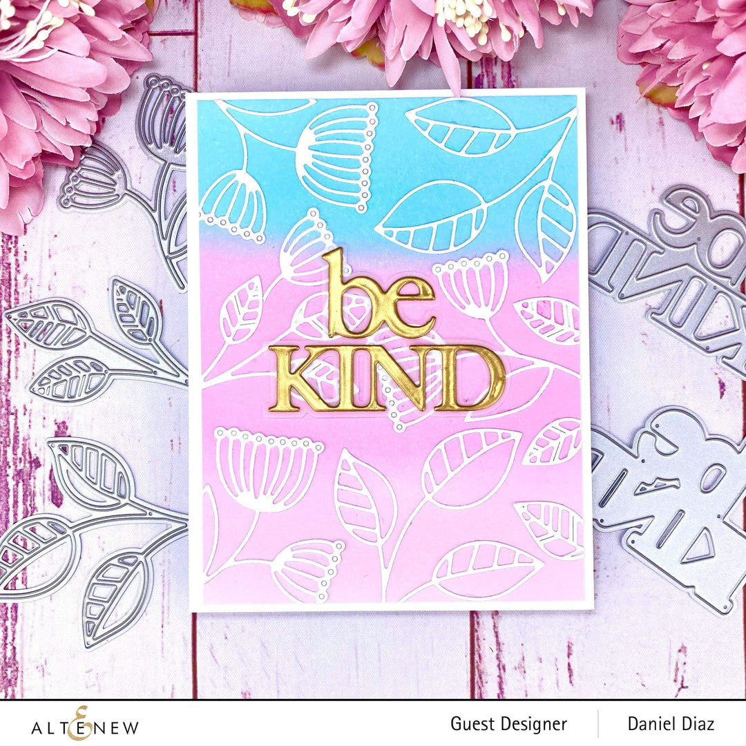 Stamp & Die & Stencil Bundle Always Be Kind