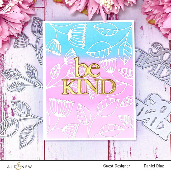 Stamp & Die & Stencil Bundle Always Be Kind