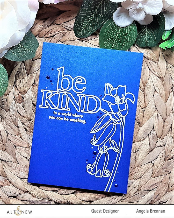 Stamp & Die & Stencil Bundle Always Be Kind