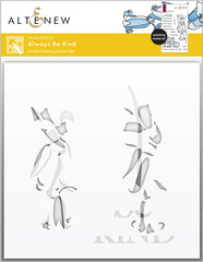 Stamp & Die & Stencil Bundle Always Be Kind