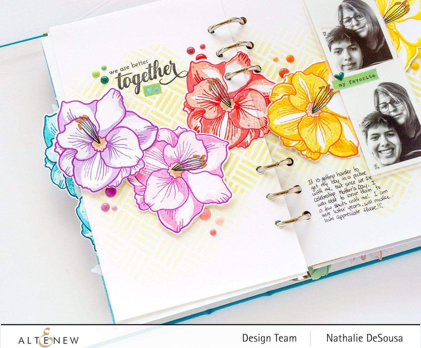 Stamp & Die & Stencil Bundle Amaryllis