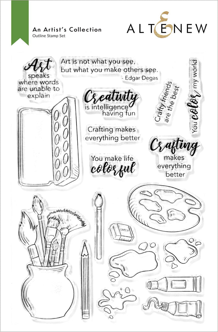 Stamp & Die & Stencil Bundle An Artist's Collection
