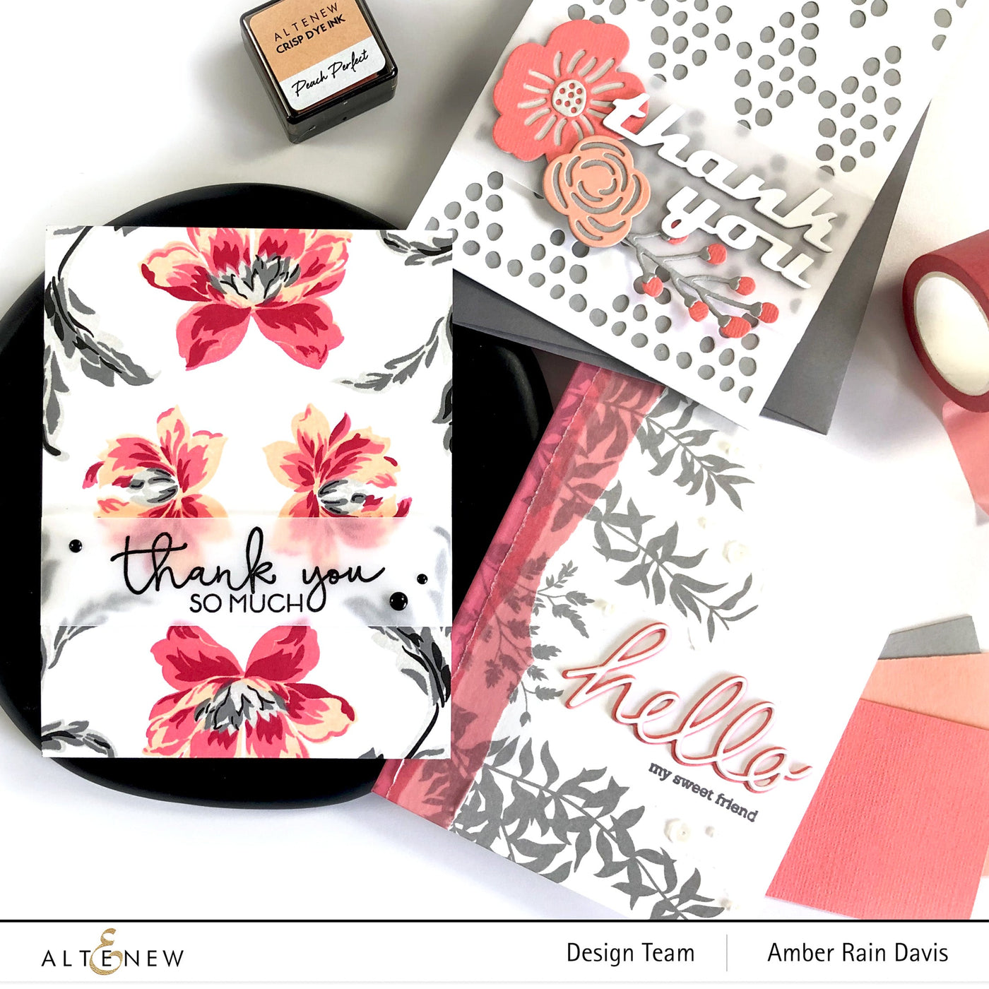 Stamp & Die & Stencil Bundle Angelique Motifs