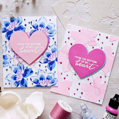 Stamp & Die & Stencil Bundle Angelique Motifs