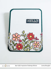 Stamp & Die & Stencil Bundle Arch Of Flowers