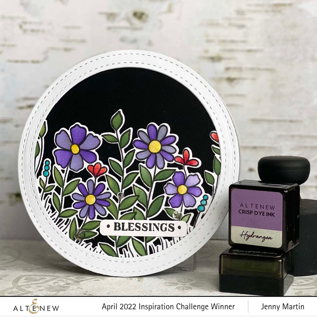Stamp & Die & Stencil Bundle Arch Of Flowers