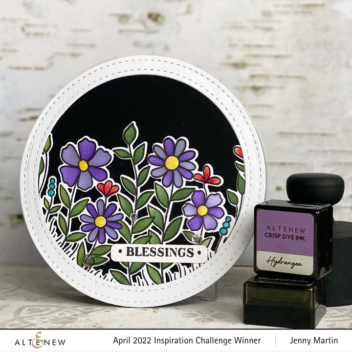 Stamp & Die & Stencil Bundle Arch Of Flowers