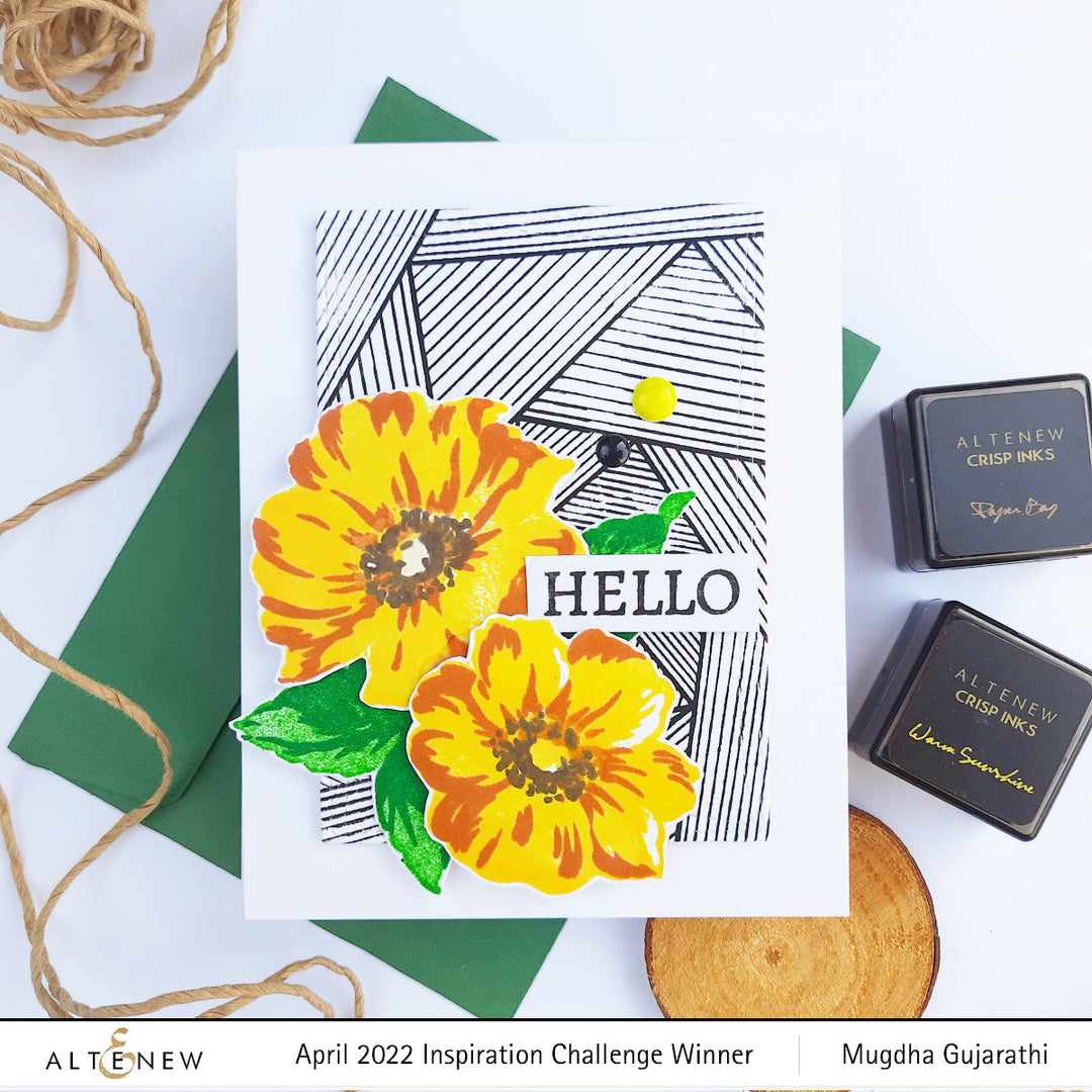 Stamp & Die & Stencil Bundle Arch Of Flowers