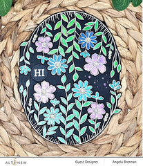 Stamp & Die & Stencil Bundle Arch Of Flowers