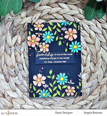 Stamp & Die & Stencil Bundle Arch Of Flowers