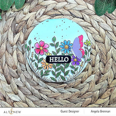 Stamp & Die & Stencil Bundle Arch Of Flowers