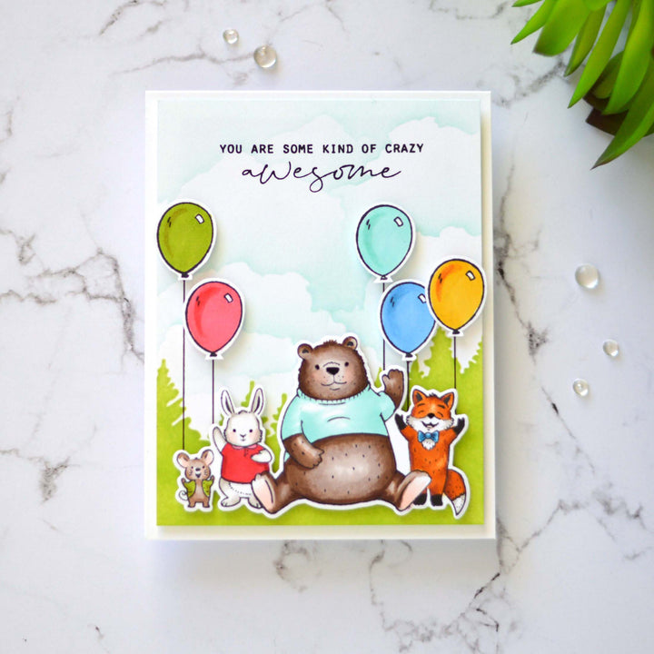 Stamp & Die & Stencil Bundle Baby Shower