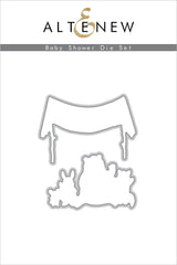 Stamp & Die & Stencil Bundle Baby Shower