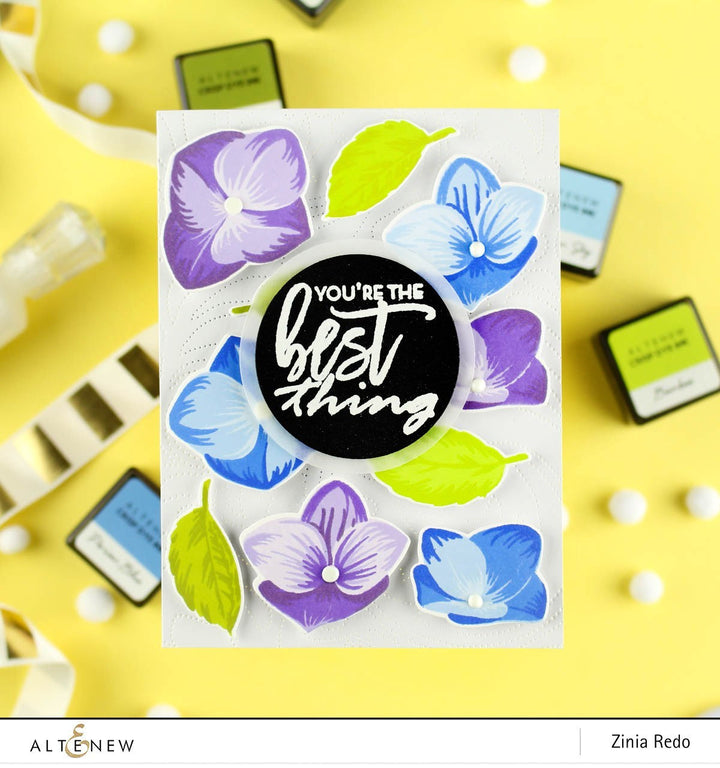 Stamp & Die & Stencil Bundle Basic Blooms