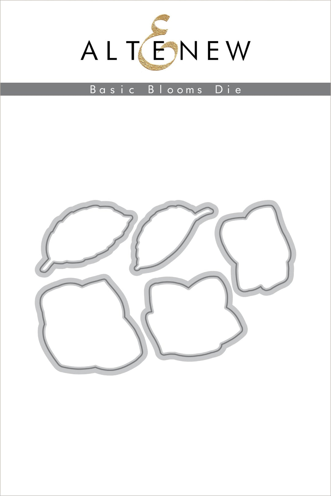 Stamp & Die & Stencil Bundle Basic Blooms