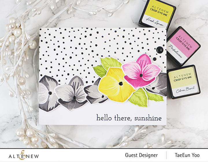 Stamp & Die & Stencil Bundle Basic Blooms