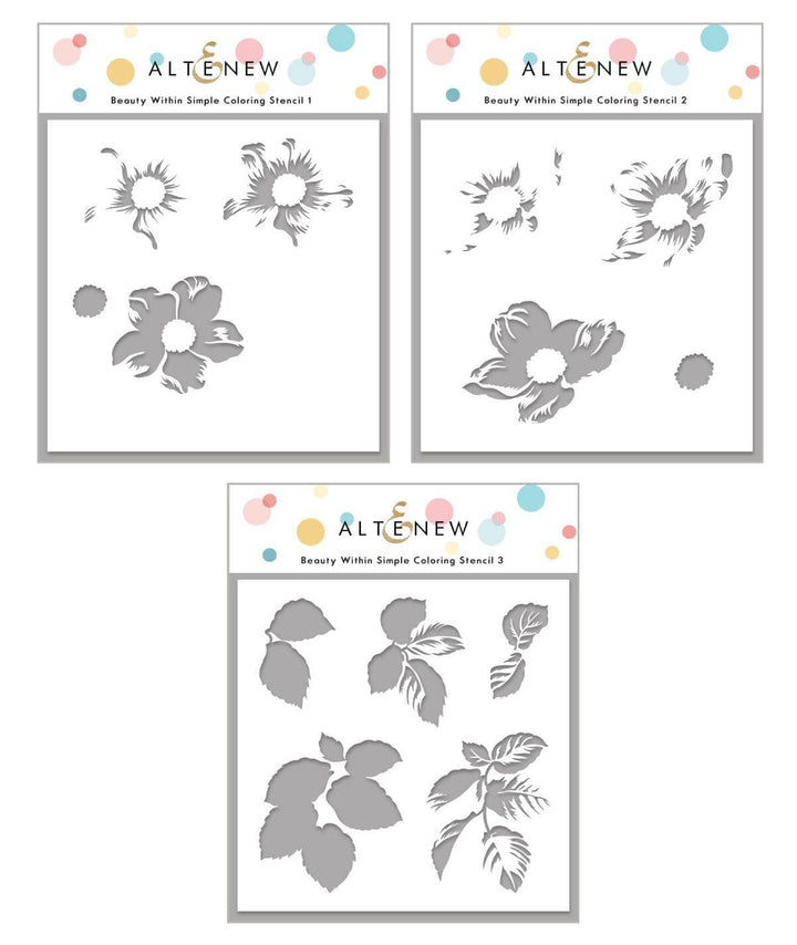 Stamp & Die & Stencil Bundle Beauty Within