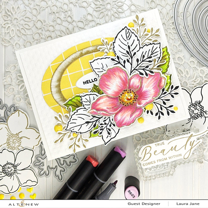 Stamp & Die & Stencil Bundle Beauty Within