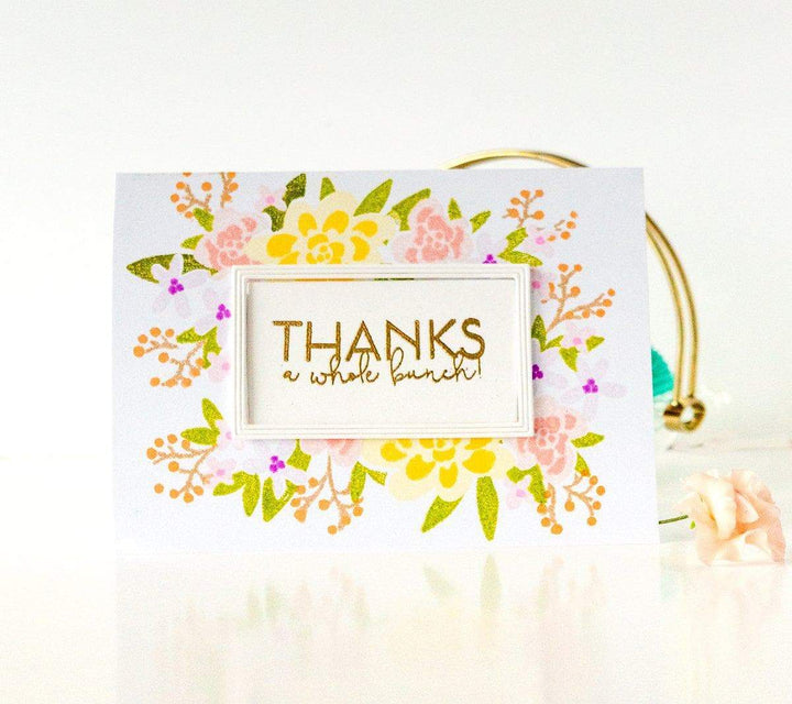 Stamp & Die & Stencil Bundle Bold Bunch