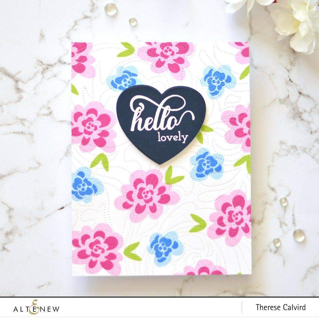 Stamp & Die & Stencil Bundle Bold Bunch