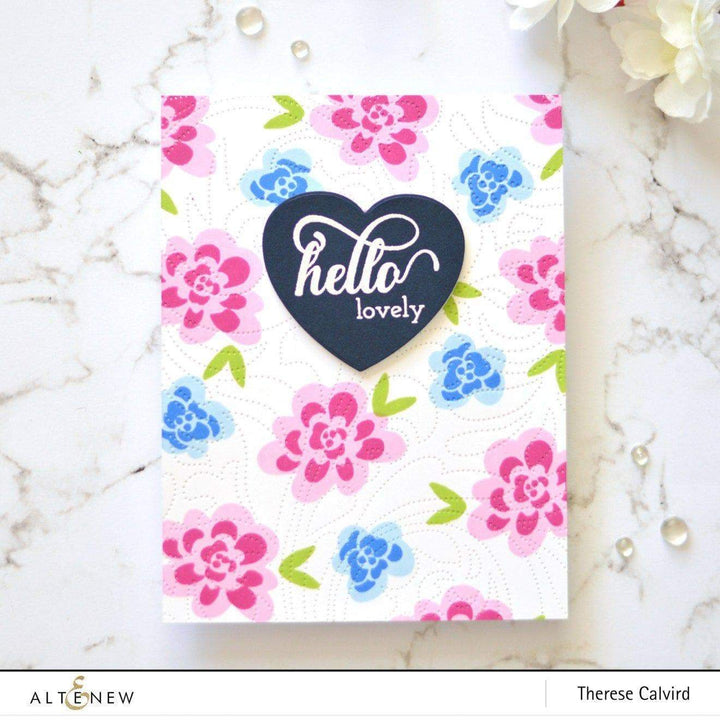 Stamp & Die & Stencil Bundle Bold Bunch