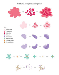 Stamp & Die & Stencil Bundle Bold Bunch