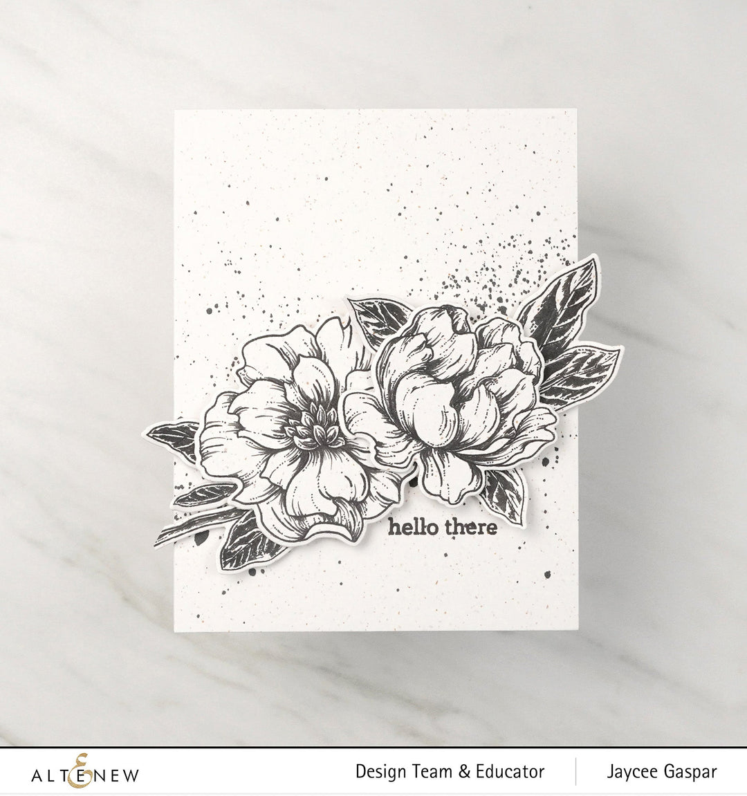Stamp & Die & Stencil Bundle Botanical Illustrations
