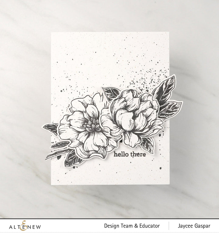 Stamp & Die & Stencil Bundle Botanical Illustrations