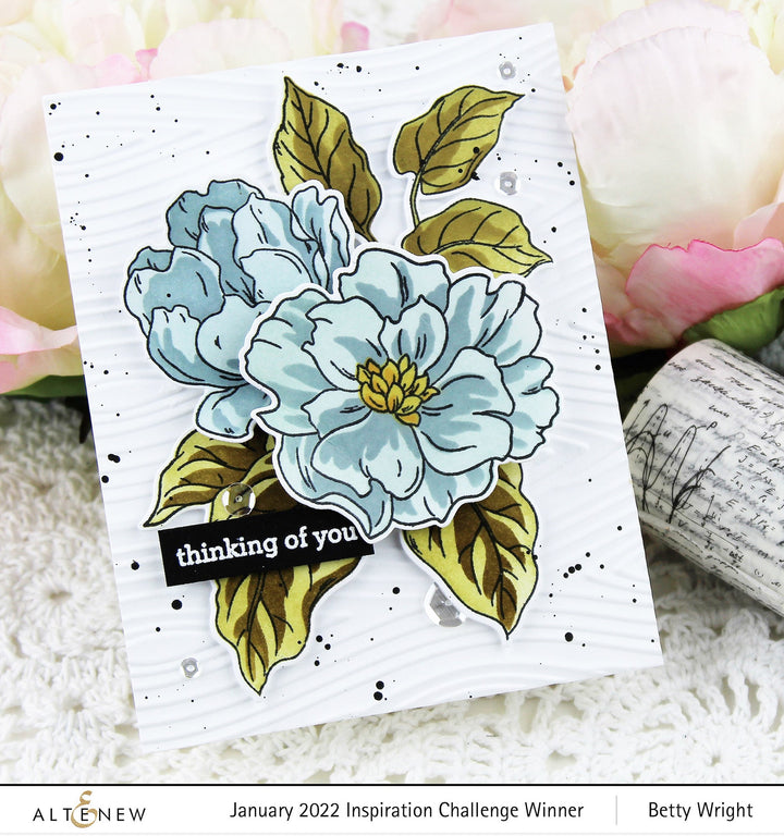 Stamp & Die & Stencil Bundle Botanical Illustrations