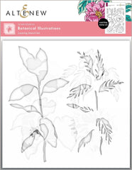 Stamp & Die & Stencil Bundle Botanical Illustrations