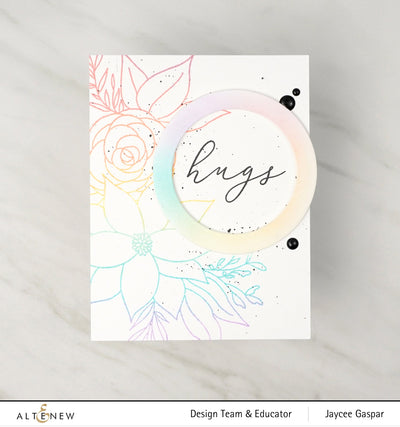 Stamp & Die & Stencil Bundle Calming Cluster Stamp & Die & Stencil Bundle
