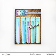 Stamp & Die & Stencil Bundle Chemistry Vases