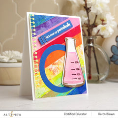 Stamp & Die & Stencil Bundle Chemistry Vases