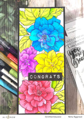 Stamp & Die & Stencil Bundle Courageous You