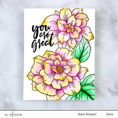 Stamp & Die & Stencil Bundle Courageous You