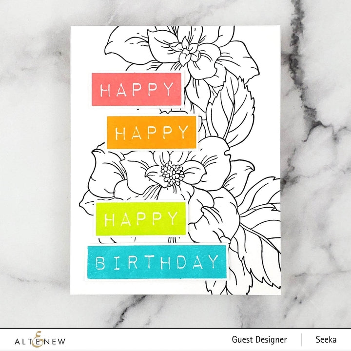 Stamp & Die & Stencil Bundle Courageous You