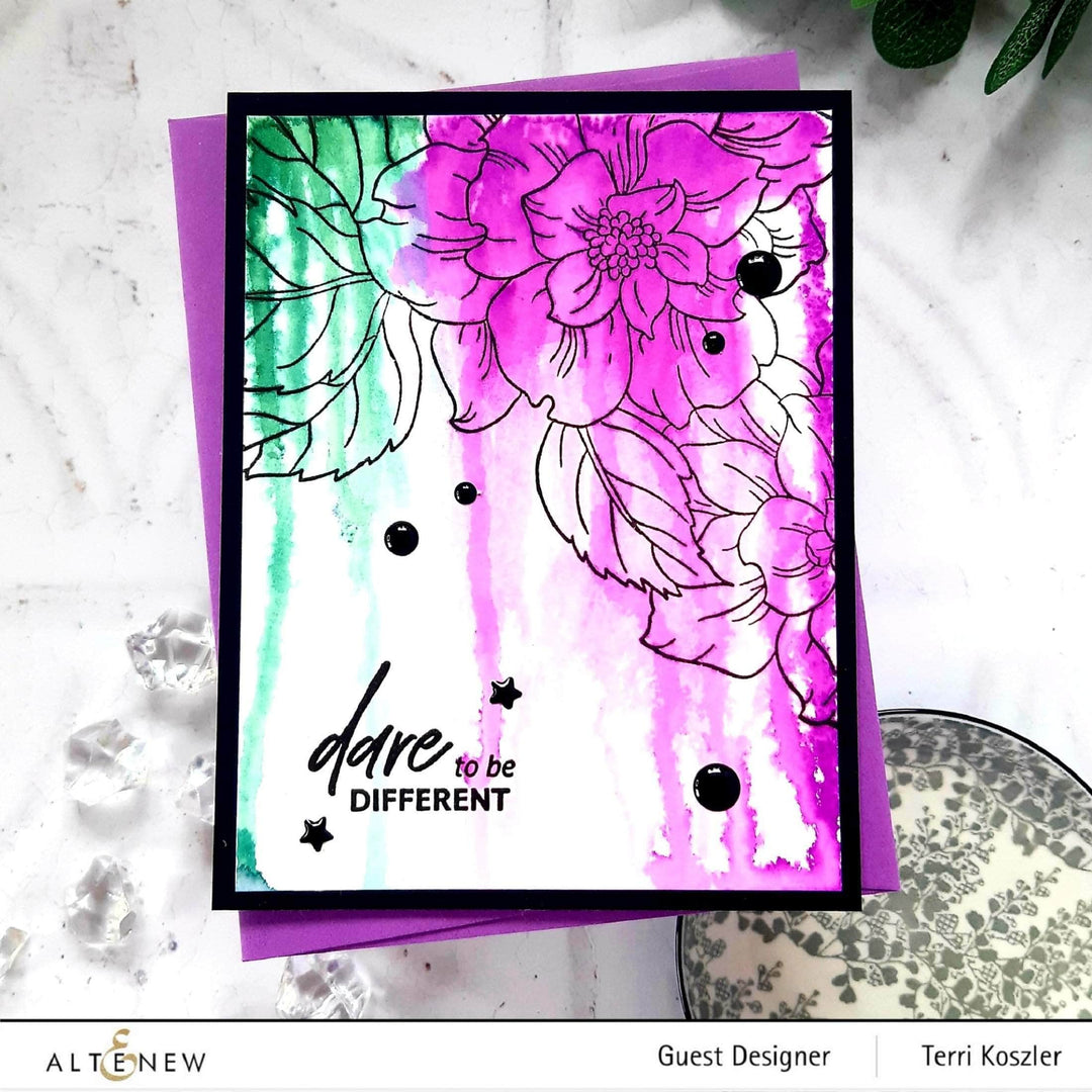 Stamp & Die & Stencil Bundle Courageous You