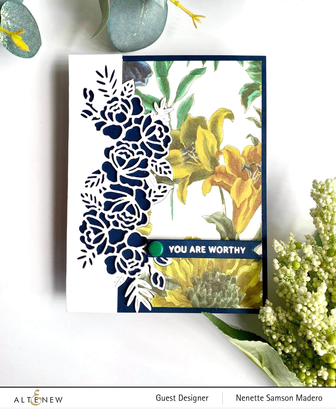 Stamp & Die & Stencil Bundle Courageous You