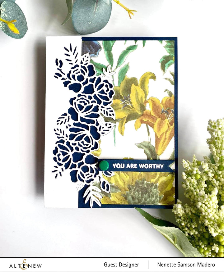 Stamp & Die & Stencil Bundle Courageous You