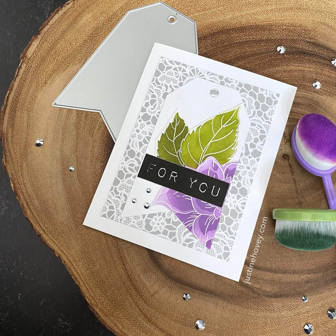 Stamp & Die & Stencil Bundle Courageous You