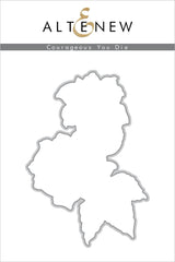 Stamp & Die & Stencil Bundle Courageous You