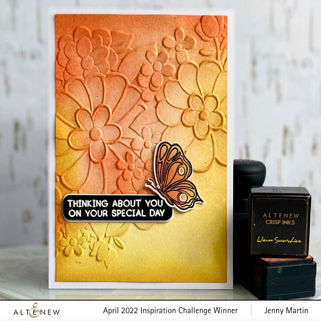 Stamp & Die & Stencil Bundle Dazzling Dahlia