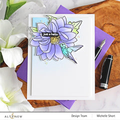 Stamp & Die & Stencil Bundle Dazzling Dahlia