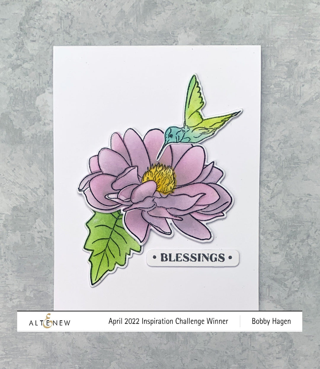 Stamp & Die & Stencil Bundle Dazzling Dahlia