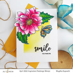 Stamp & Die & Stencil Bundle Dazzling Dahlia