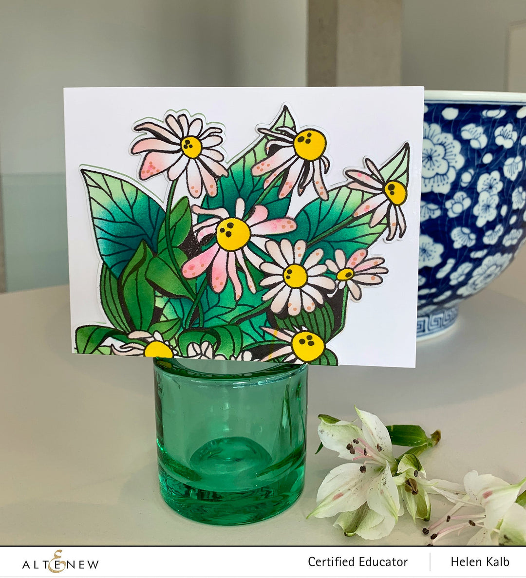 Stamp & Die & Stencil Bundle Doodle Bouquet