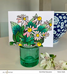 Stamp & Die & Stencil Bundle Doodle Bouquet
